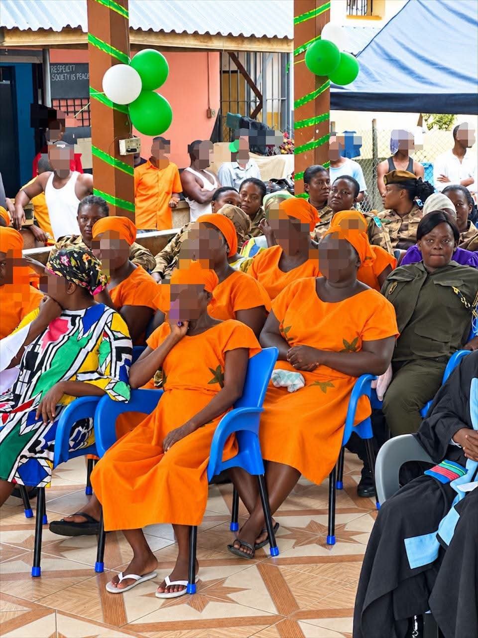 Ten Inmates at Ho Central Prison Earn Theology Certificates from On-Site Bible School