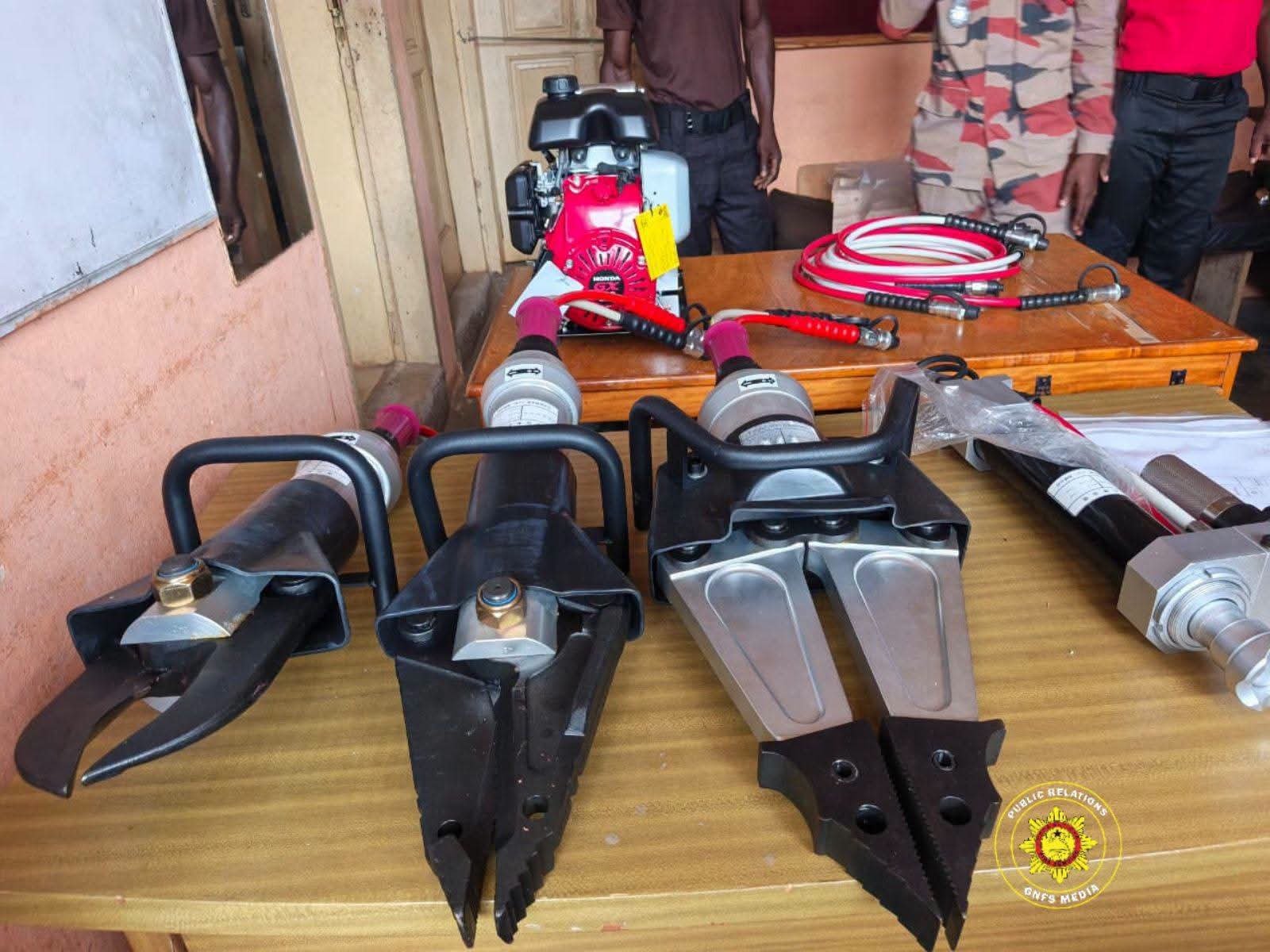 Philanthropist Donates Vital Extrication Tools to Peki Fire Station to Boost Accident Rescue Operations