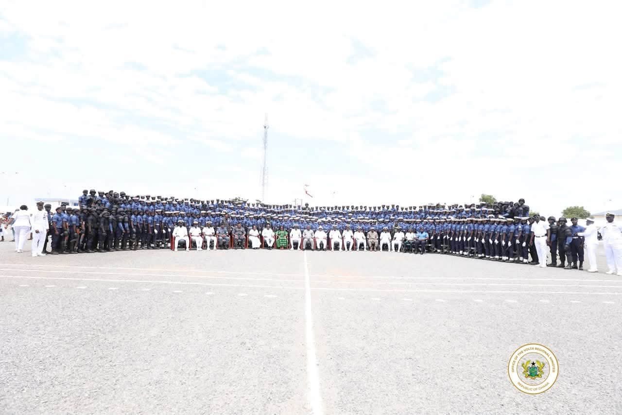Hon. James Gunu Graces Naval Training Command Passing-Out Parade at Nutekpor