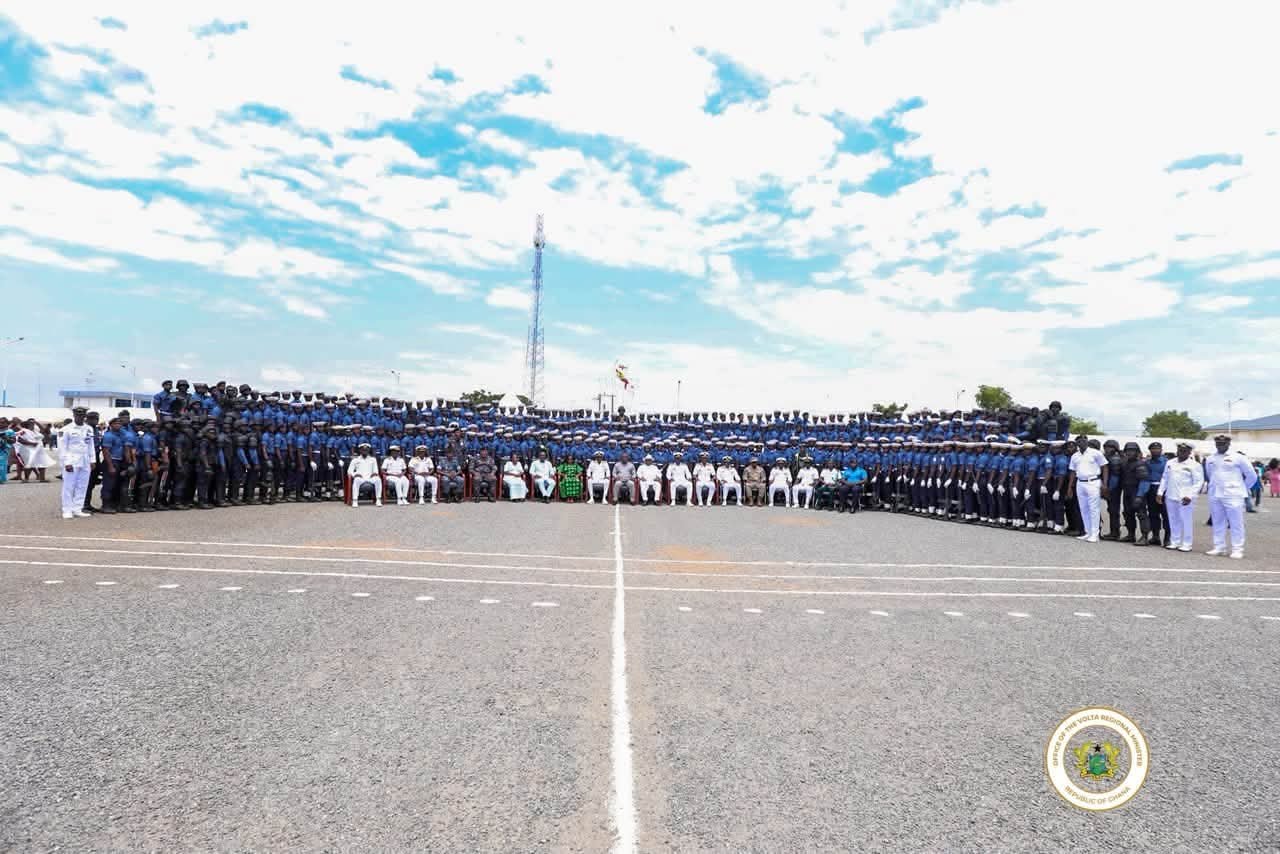 Hon. James Gunu Graces Naval Training Command Passing-Out Parade at Nutekpor
