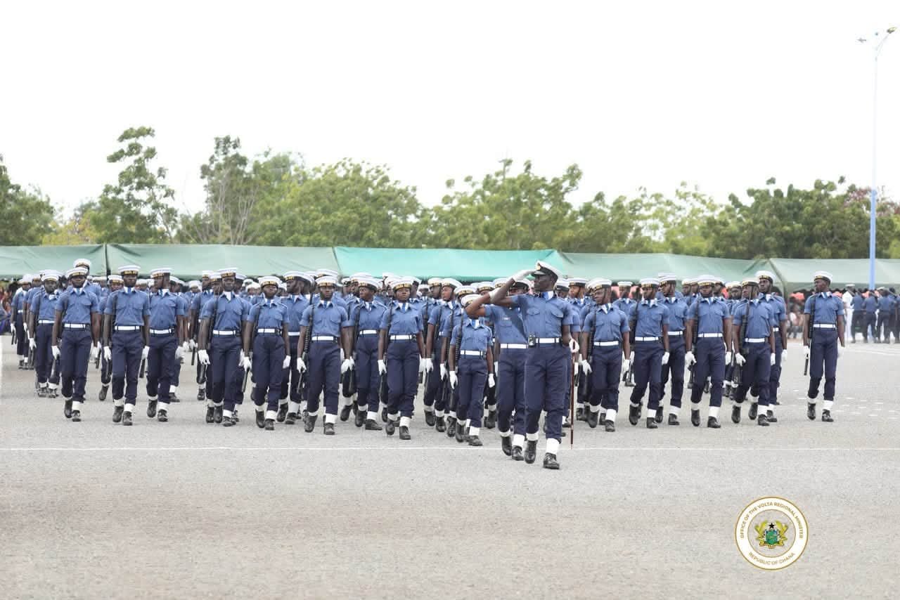 Hon. James Gunu Graces Naval Training Command Passing-Out Parade at Nutekpor