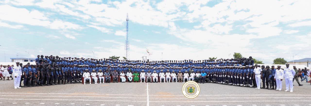 Hon. James Gunu Graces Naval Training Command Passing-Out Parade at Nutekpor