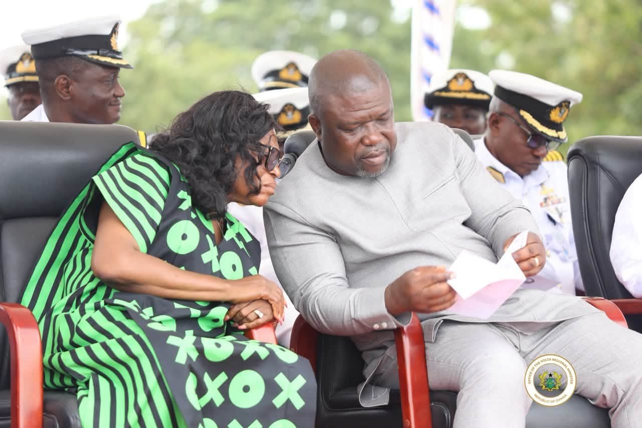 Hon. James Gunu Graces Naval Training Command Passing-Out Parade at Nutekpor