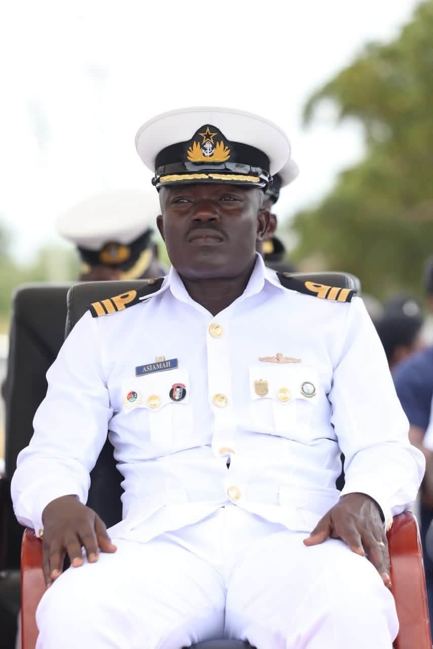 Hon. James Gunu Graces Naval Training Command Passing-Out Parade at Nutekpor
