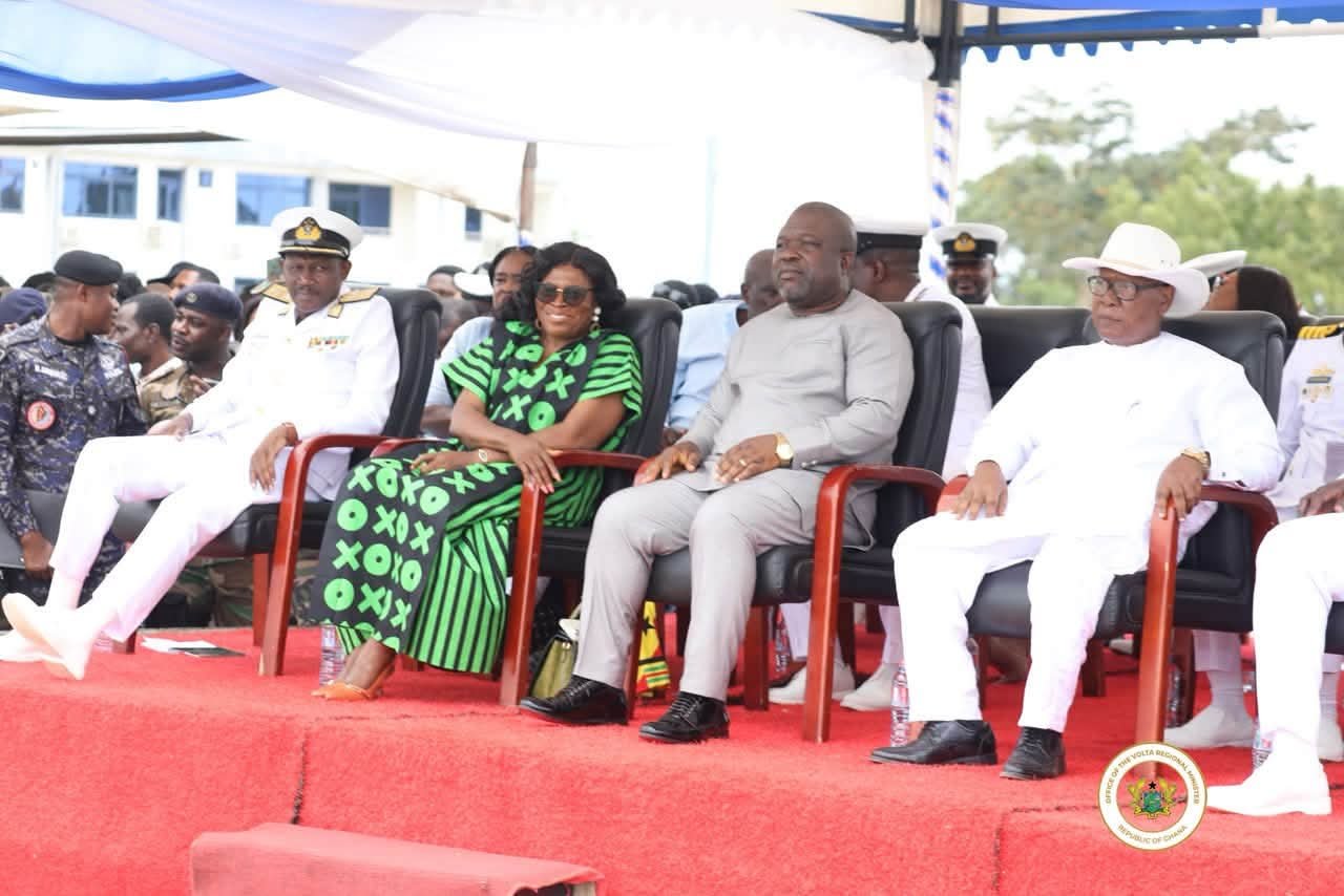 Hon. James Gunu Graces Naval Training Command Passing-Out Parade at Nutekpor
