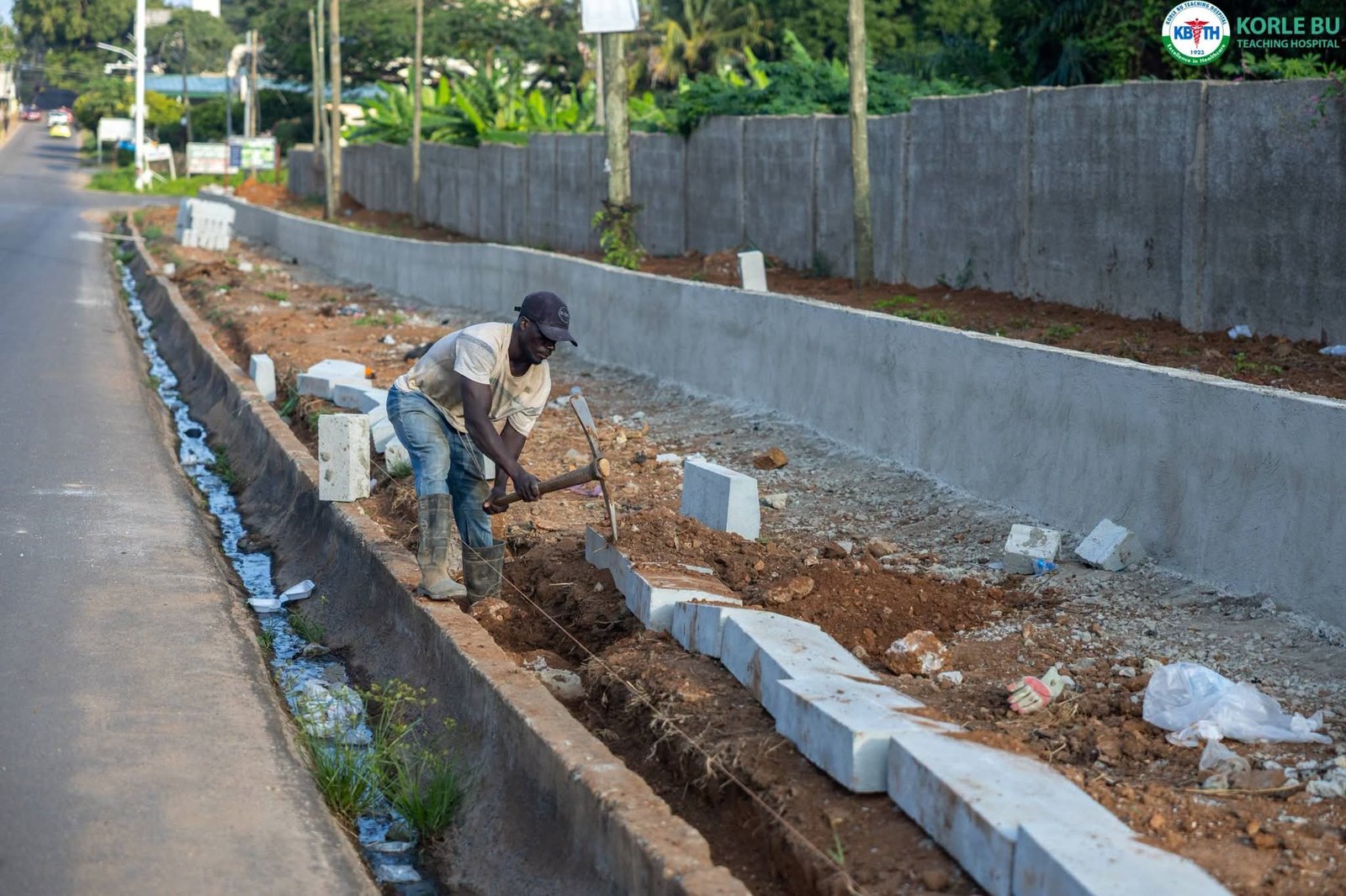 Korle-Bu Undergoes Major Upgrade to Car Parks and Walkways