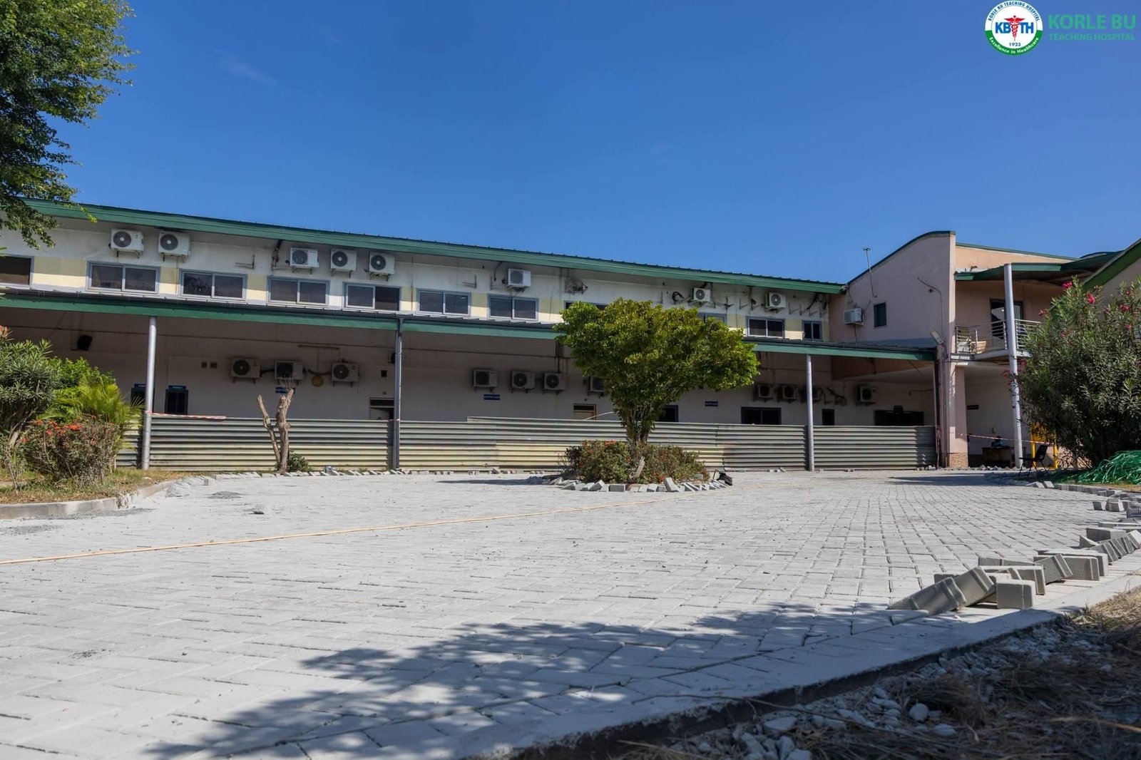 Korle-Bu Undergoes Major Upgrade to Car Parks and Walkways