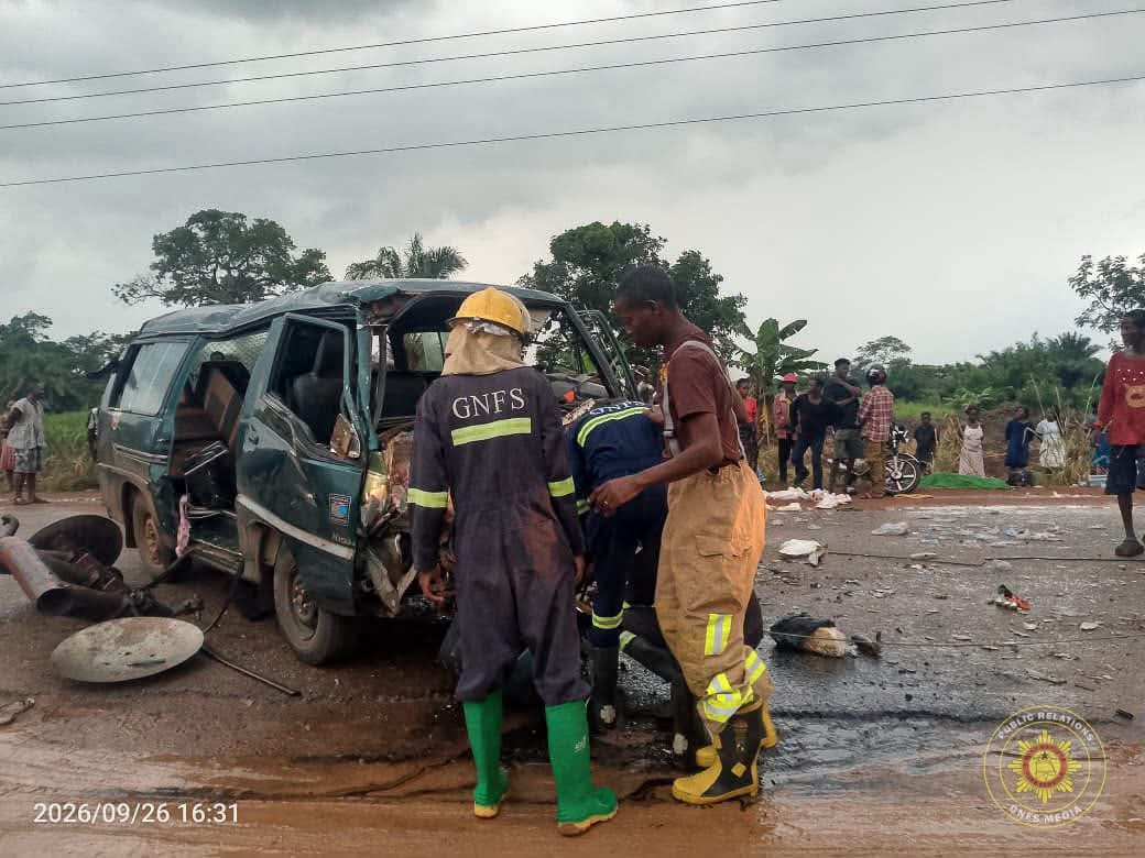 Two Dead, 14 Rescued in Tragic Crash Along Kpetoe-Sarakope Highway