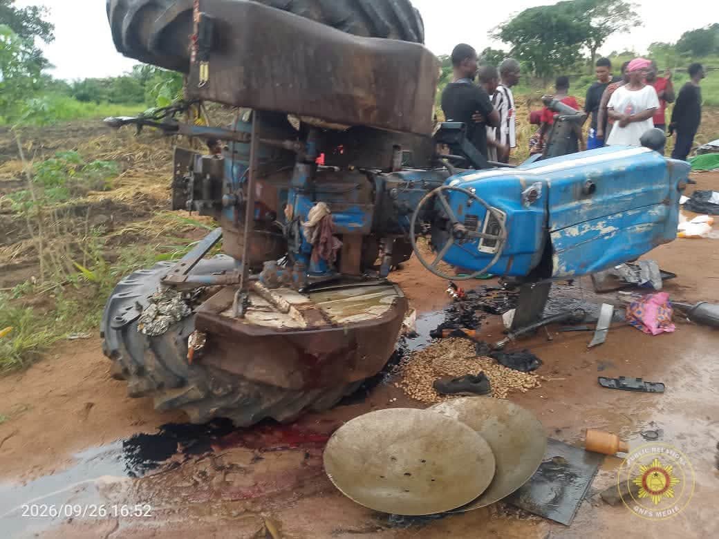 Two Dead, 14 Rescued in Tragic Crash Along Kpetoe-Sarakope Highway