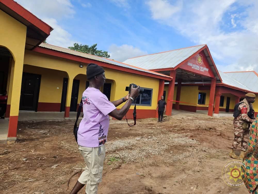 GNFS Opens New Sekyedumase Fire Station to Boost Municipal Safety