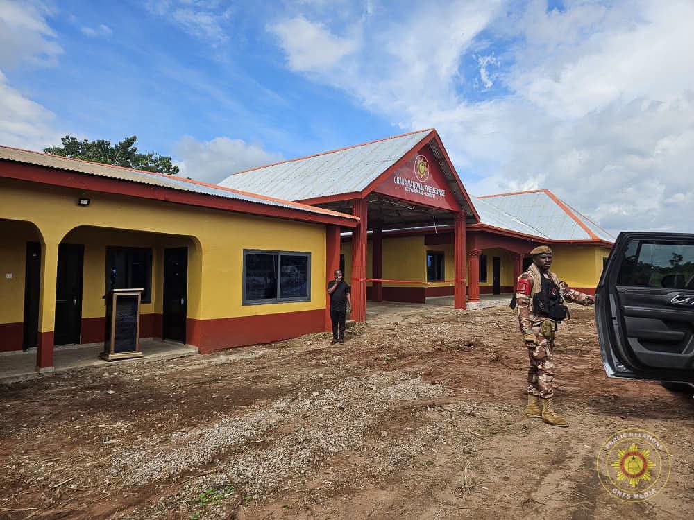 GNFS Opens New Sekyedumase Fire Station to Boost Municipal Safety