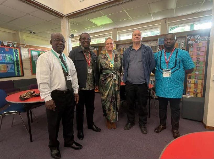 Hon. Bedzrah Visits Willenhall E-ACT Academy to Partner for Youth Empowerment and Educational Collaboration