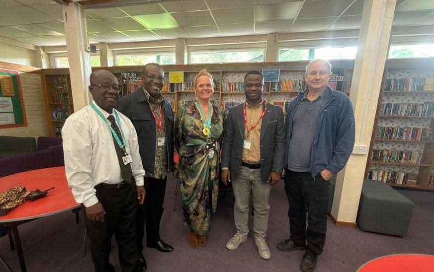 Hon. Bedzrah Visits Willenhall E-ACT Academy to Partner for Youth Empowerment and Educational Collaboration