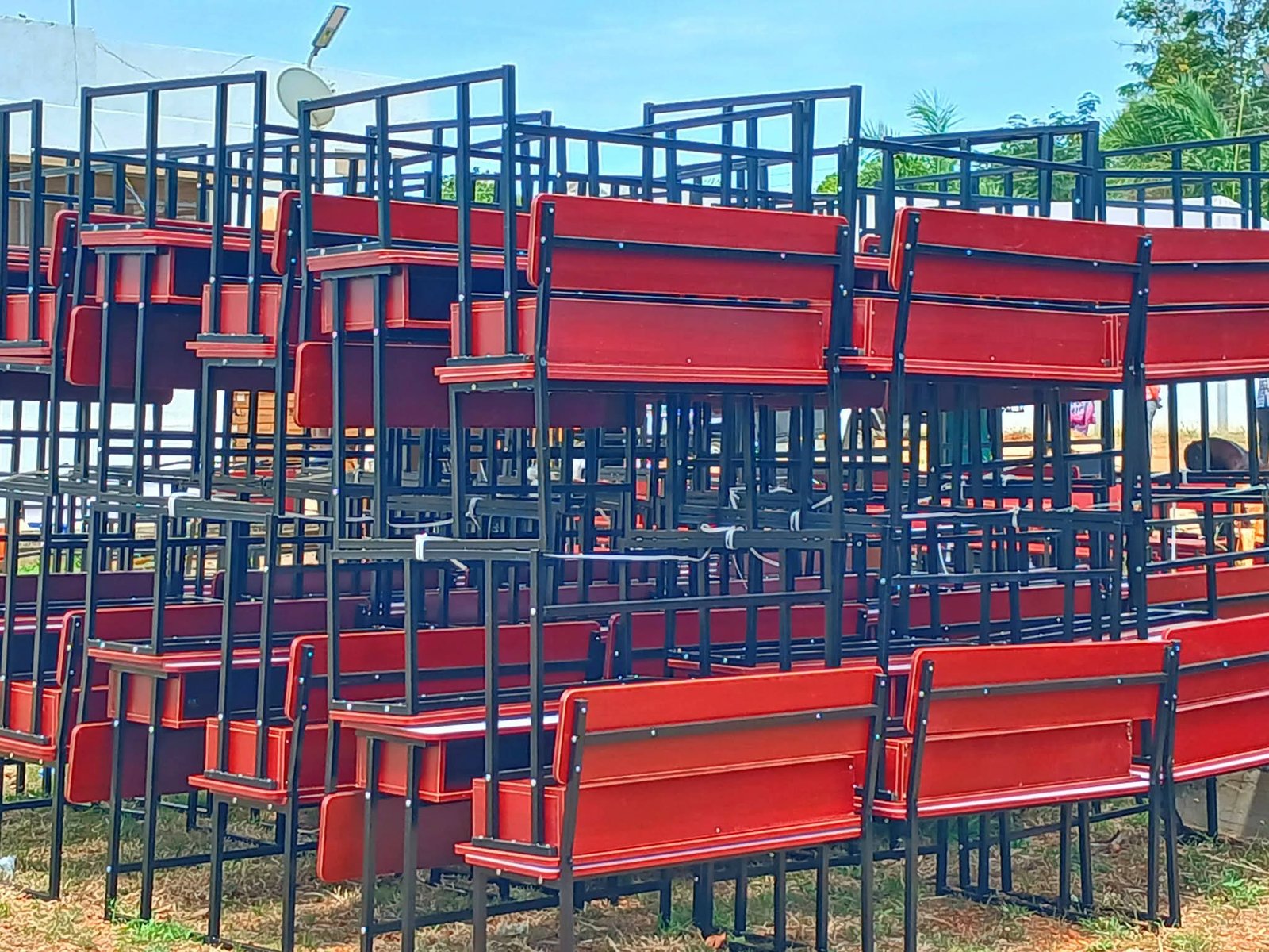 South Tongu Assembly Delivers 500 Dual Desks to End Classroom Furniture Shortage