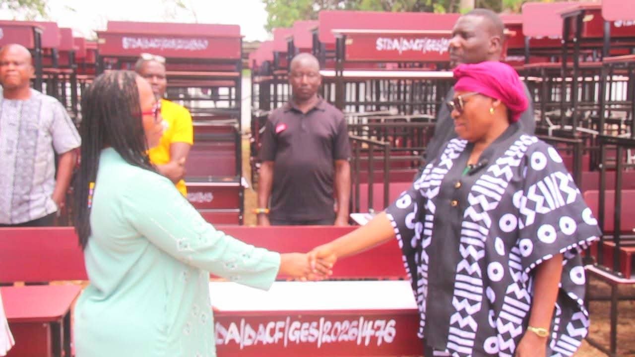 South Tongu Assembly Delivers 500 Dual Desks to End Classroom Furniture Shortage