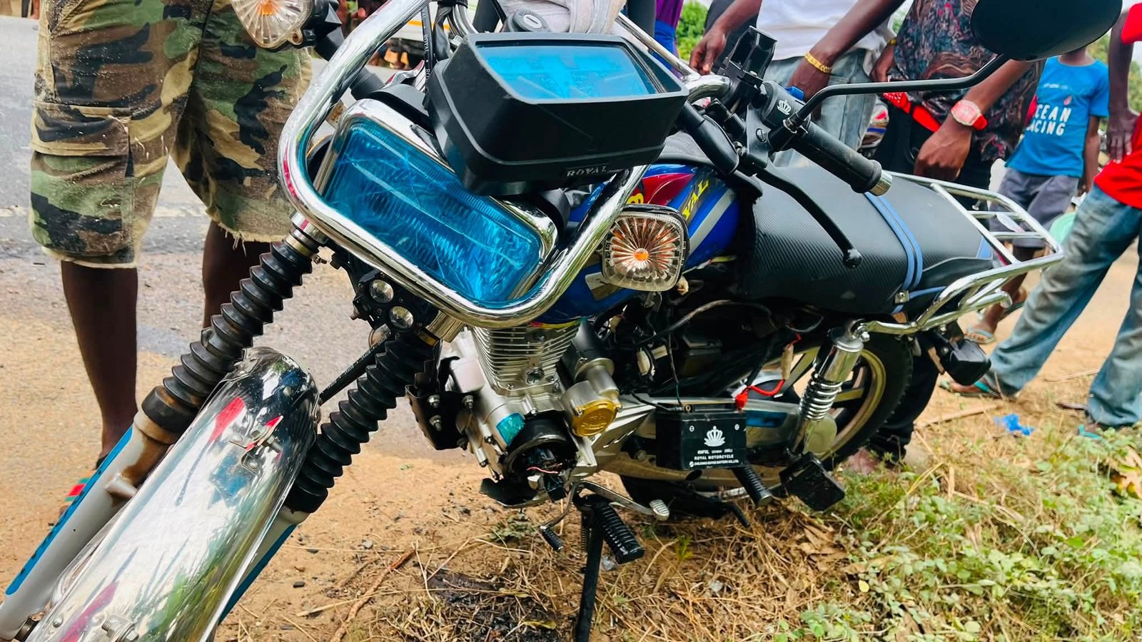 High-Speed Collision at Tefle Gladisco Junction Leaves Motorcyclist Critically Injured
