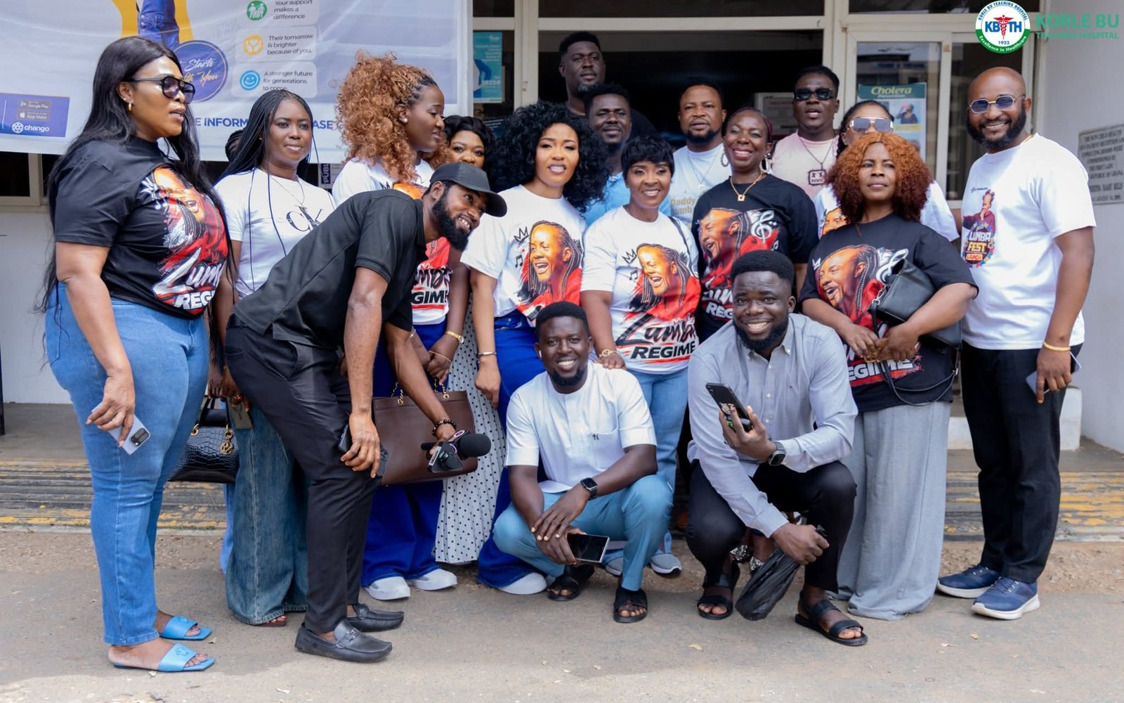 Odo Broni Honors Daddy Lumba’s 62nd Birthday with GHC 63,000 Donation to Korle Bu Child Health Department