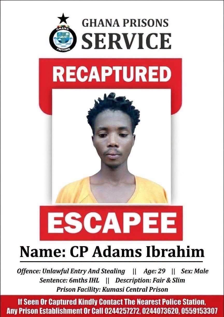 20 Prisons Personnel Honored for Rapid Recapture of Escaped Convict