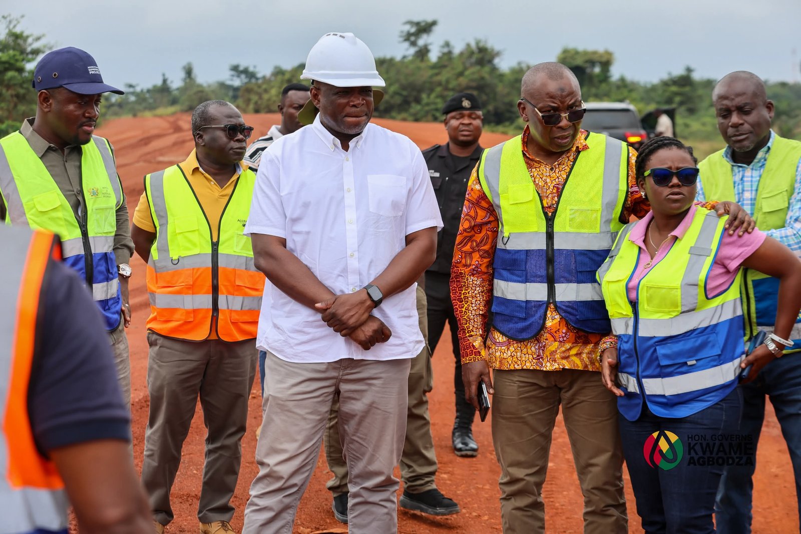 Agbodza Inspects Accra-Kumasi Highway as Contractors Resume Work