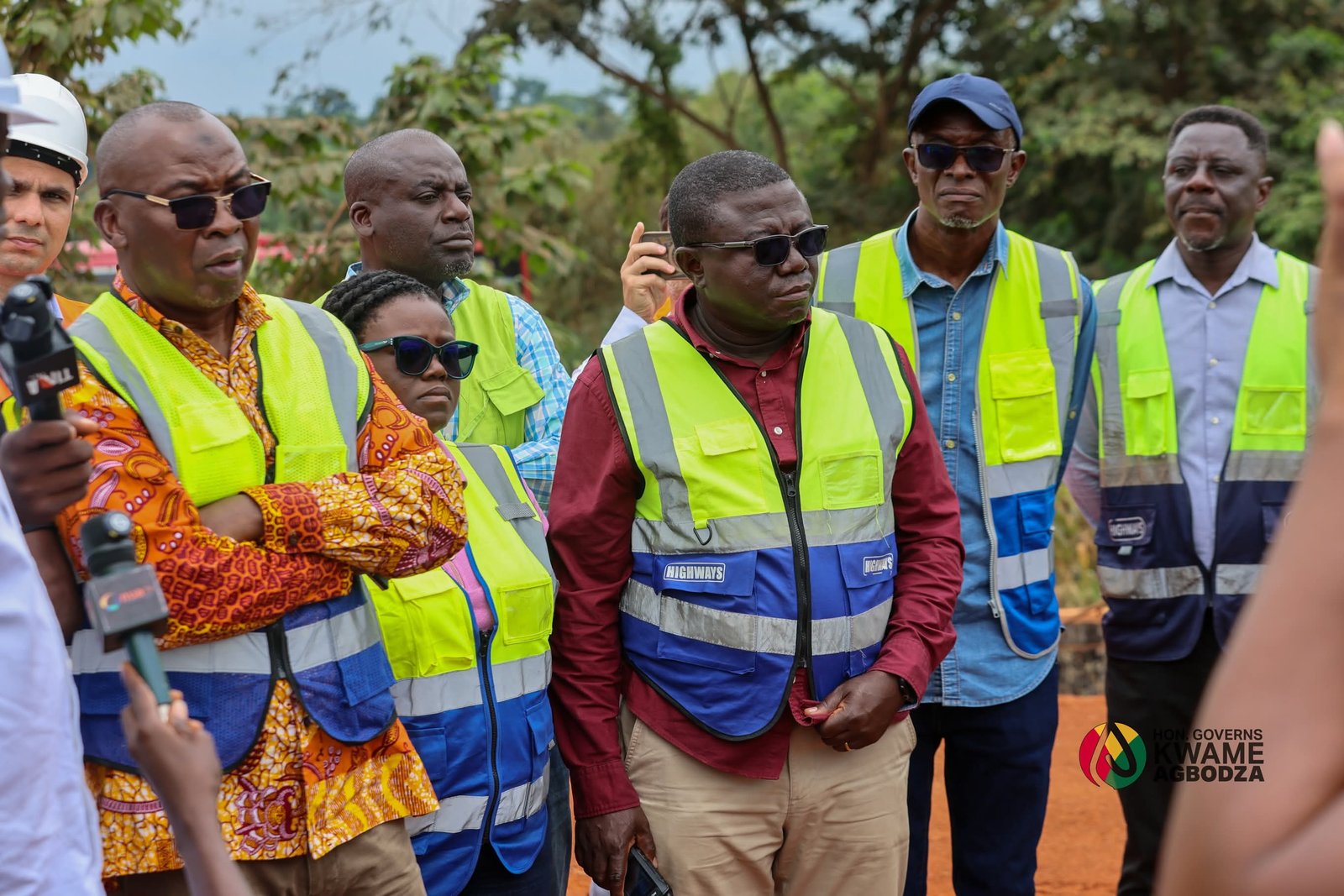 Agbodza Inspects Accra-Kumasi Highway as Contractors Resume Work