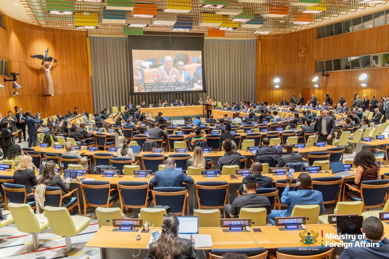Ghana Champions Historic UN Resolution and Global Justice at Durban Declaration Anniversary