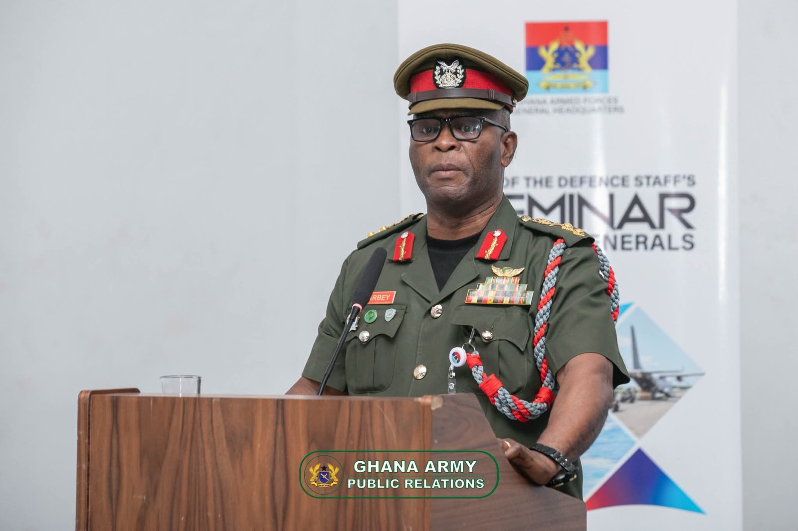 Lt Gen William Agyapong Opens Maiden CDS Seminar with GAF Generals in Accra