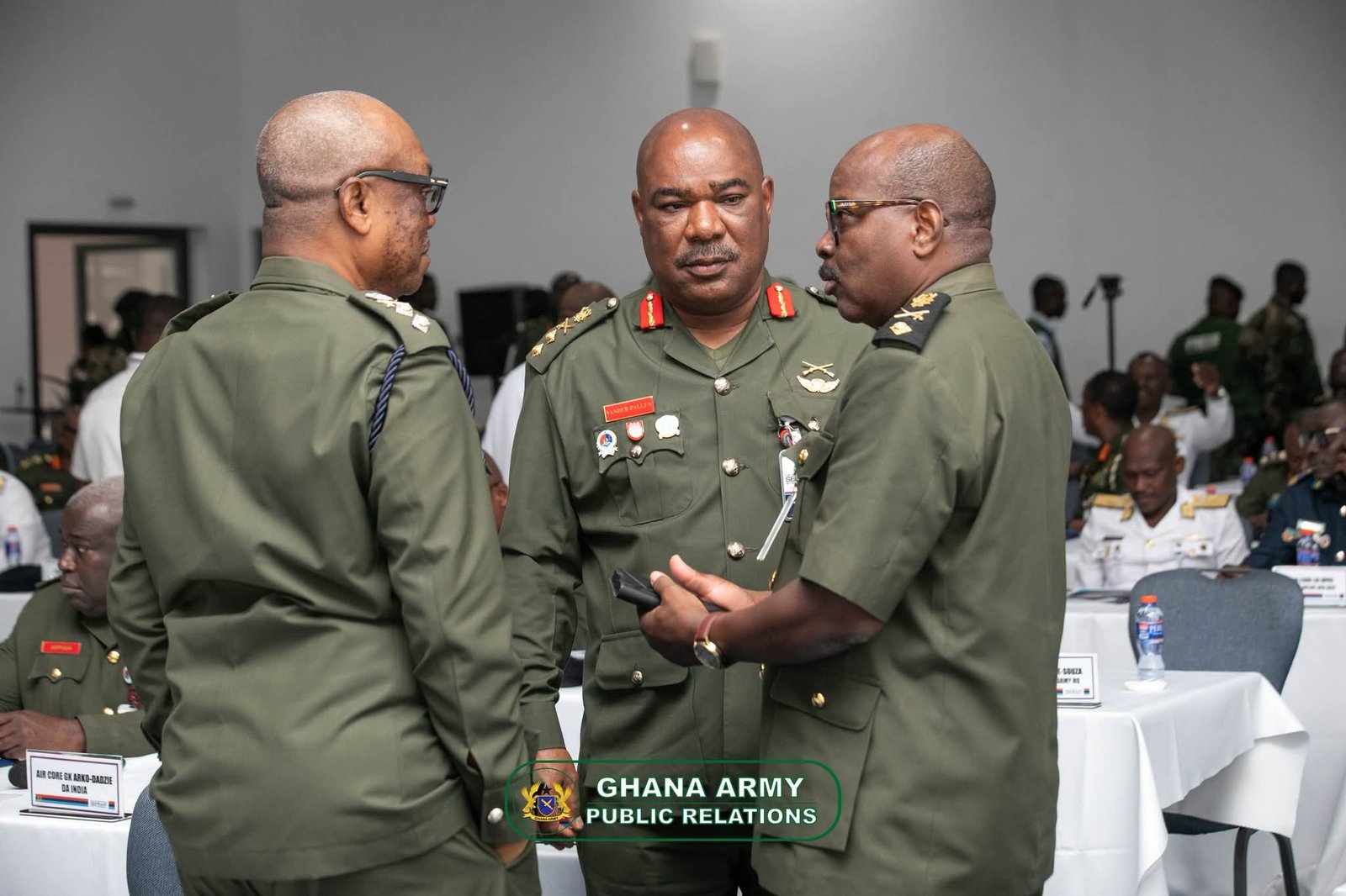 Lt Gen William Agyapong Opens Maiden CDS Seminar with GAF Generals in Accra