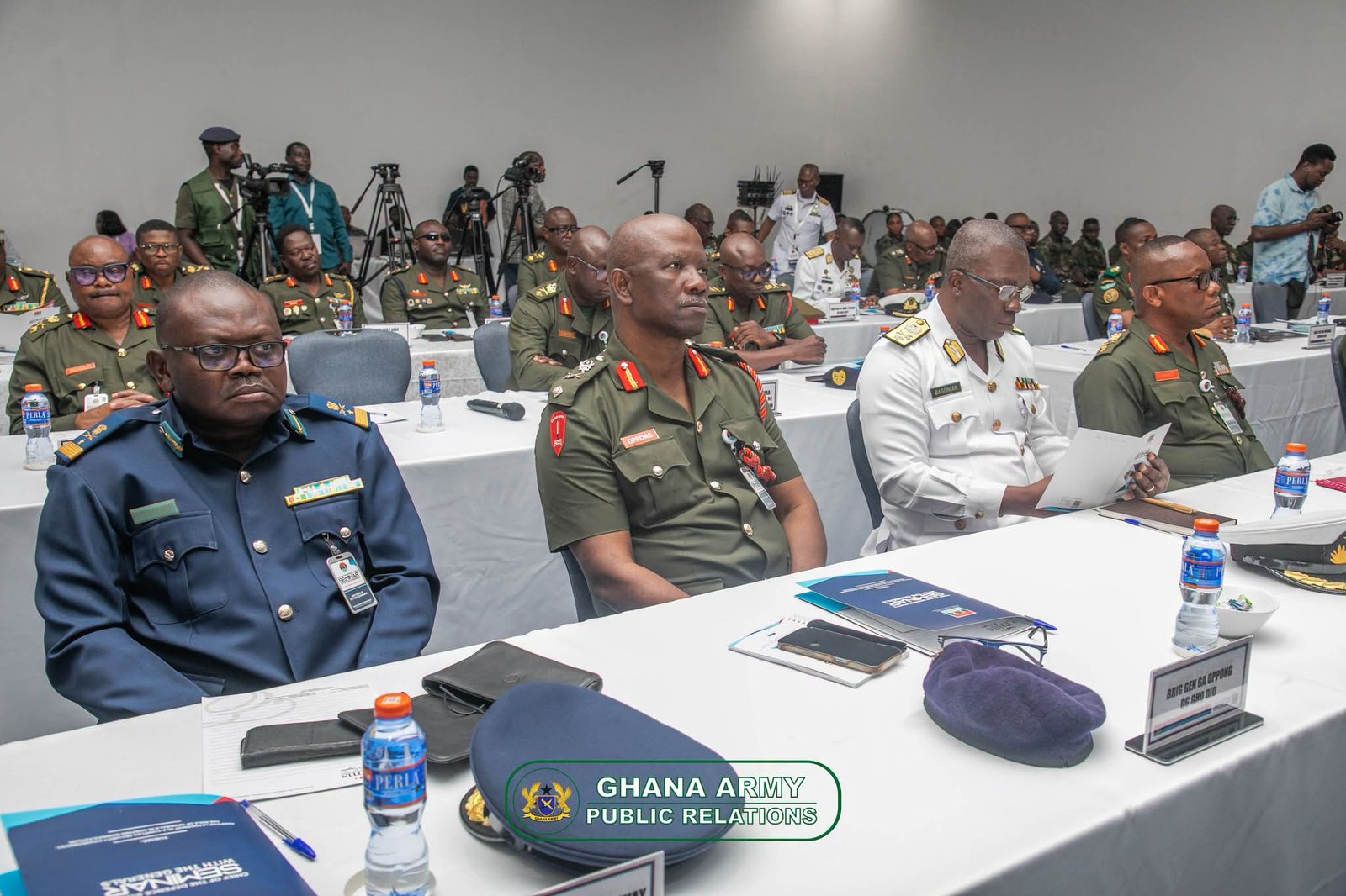 Lt Gen William Agyapong Opens Maiden CDS Seminar with GAF Generals in Accra