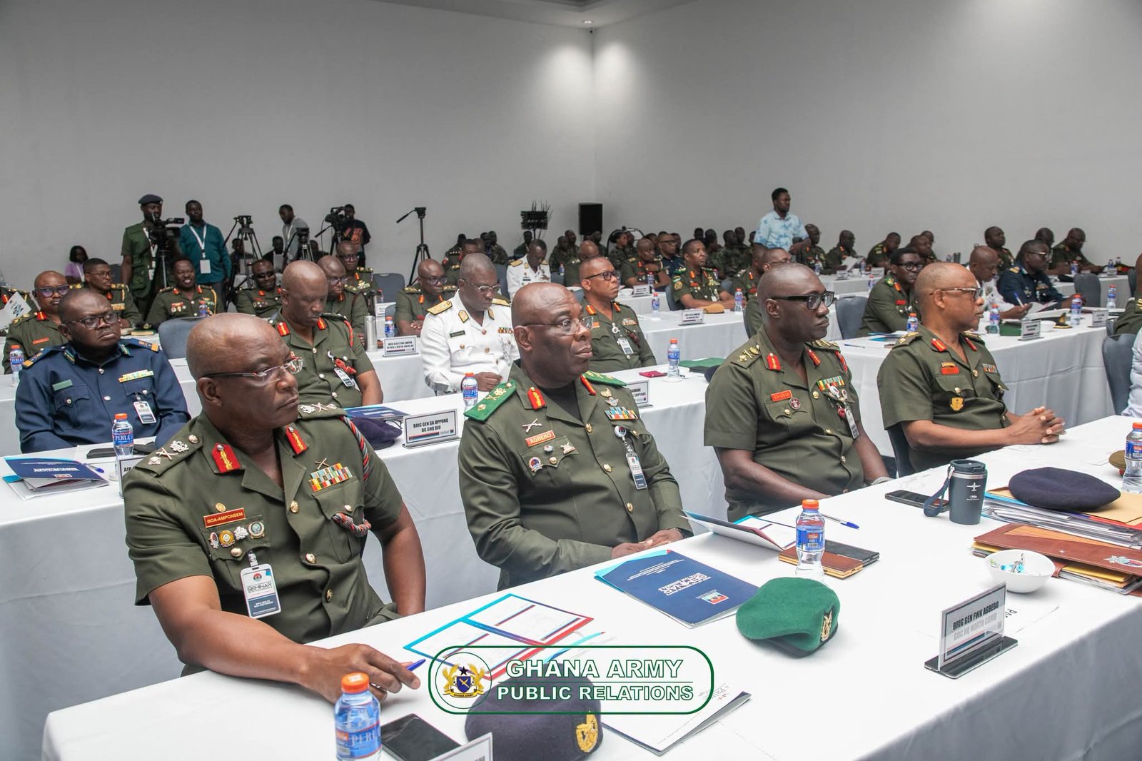 Lt Gen William Agyapong Opens Maiden CDS Seminar with GAF Generals in Accra