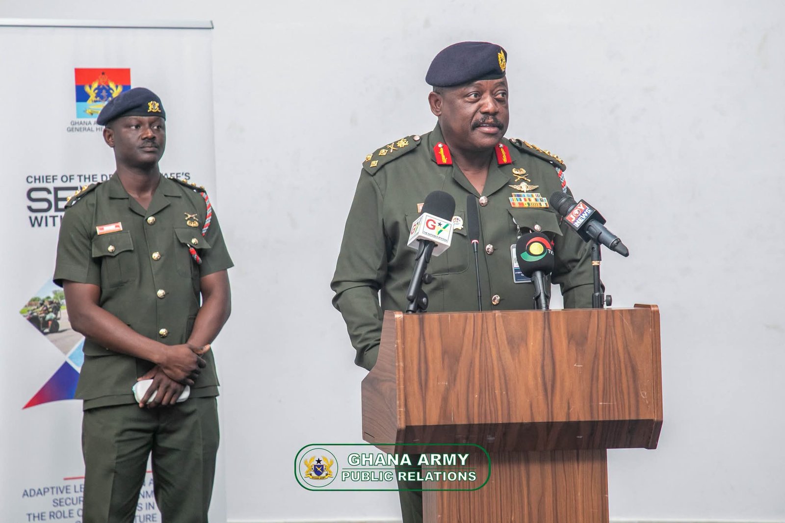 Lt Gen William Agyapong Opens Maiden CDS Seminar with GAF Generals in Accra
