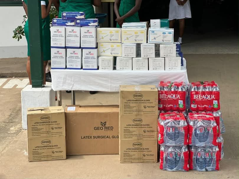 Kaledzi Foundation Supports South Tongu District Hospital to Mark CEO’s Birthday