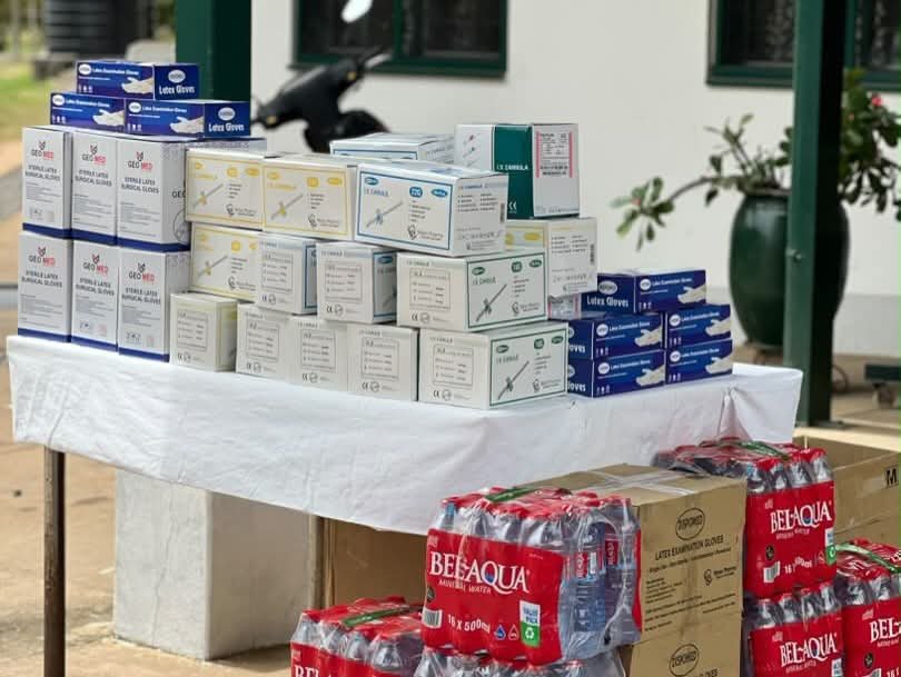 Kaledzi Foundation Supports South Tongu District Hospital to Mark CEO’s Birthday