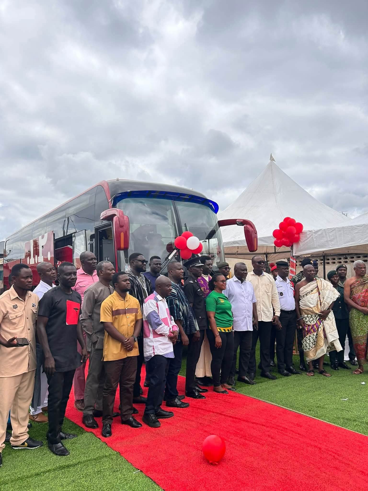 VIP Jeoun Launches Premium Terminal in Ho: Introducing Digital Ticketing and Regional Connectivity