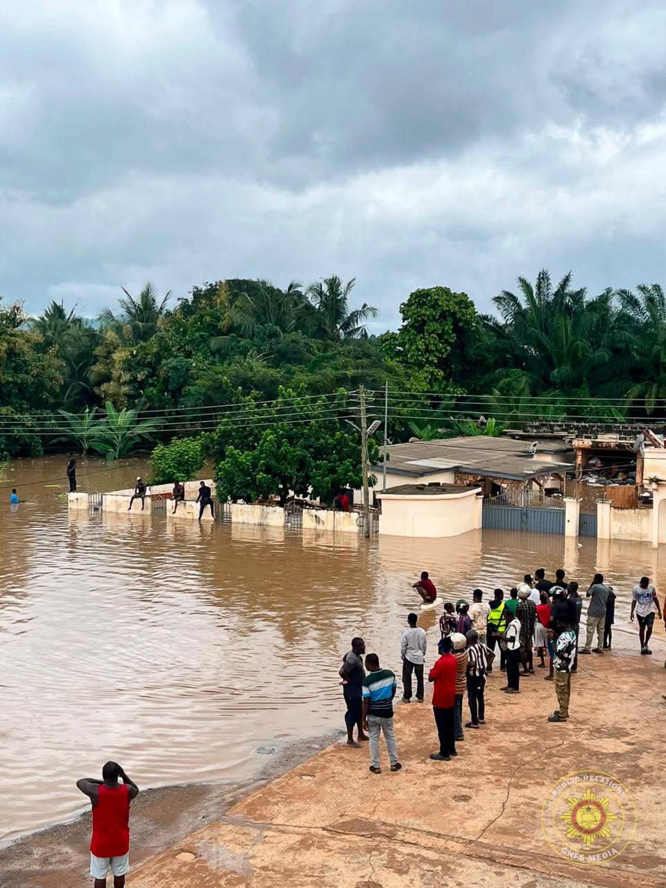 Firefighters Rescue Stranded Residents After Heavy Rains Submerge Parts of Hohoe