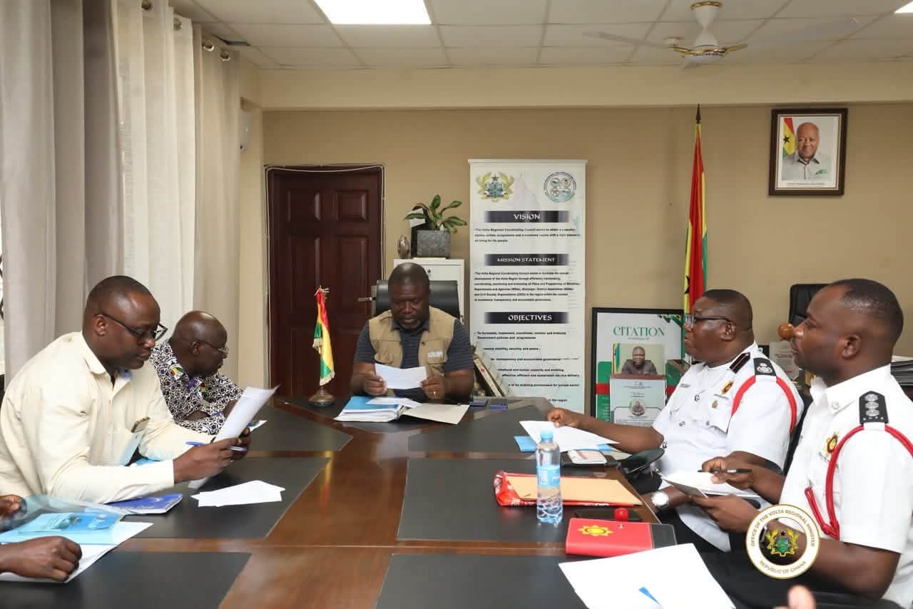 Volta Regional Minister Inaugurates Regional Fire Service Committee to Boost Fire Safety