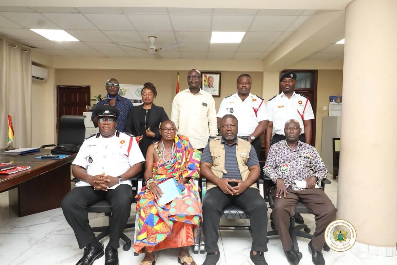 Volta Regional Minister Inaugurates Regional Fire Service Committee to Boost Fire Safety
