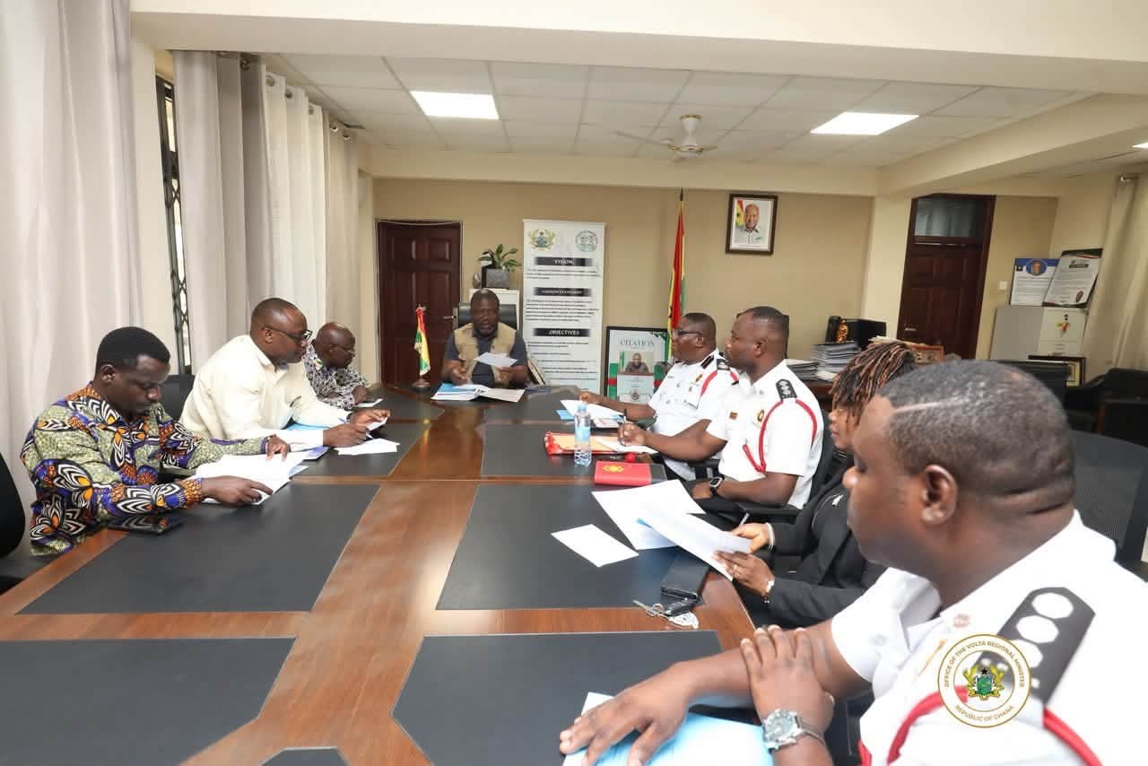 Volta Regional Minister Inaugurates Regional Fire Service Committee to Boost Fire Safety