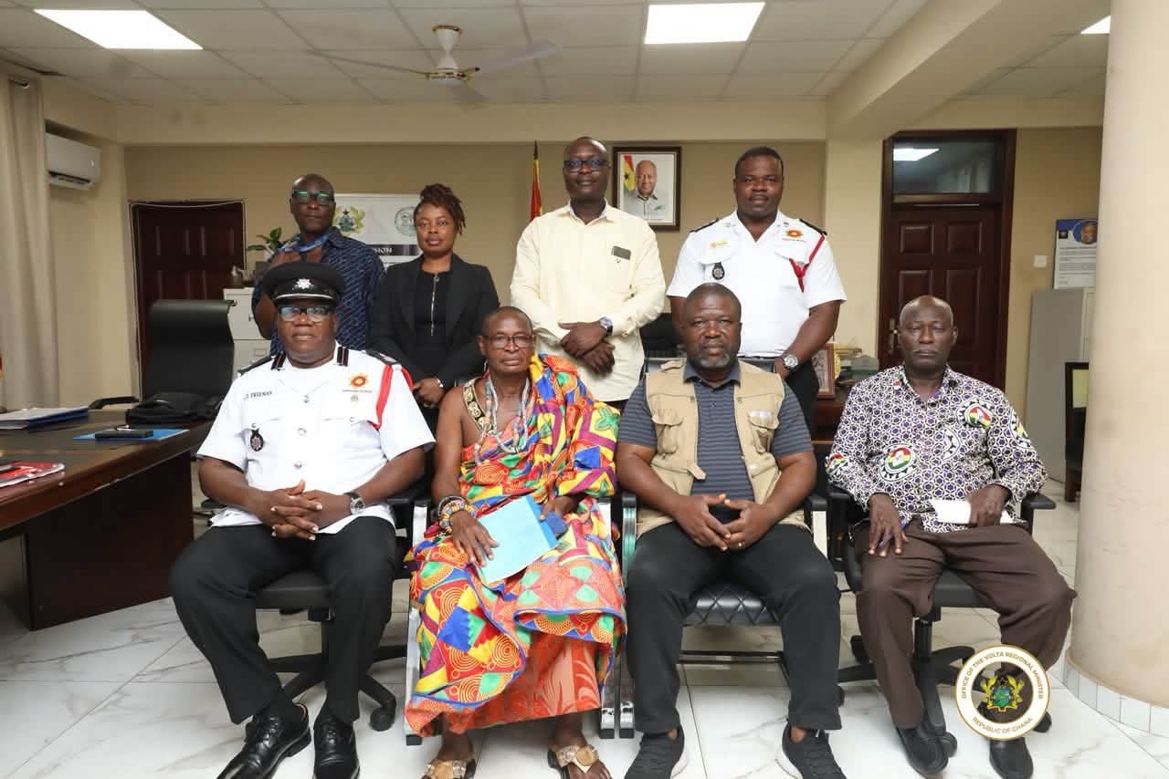Volta Regional Minister Inaugurates Regional Fire Service Committee to Boost Fire Safety