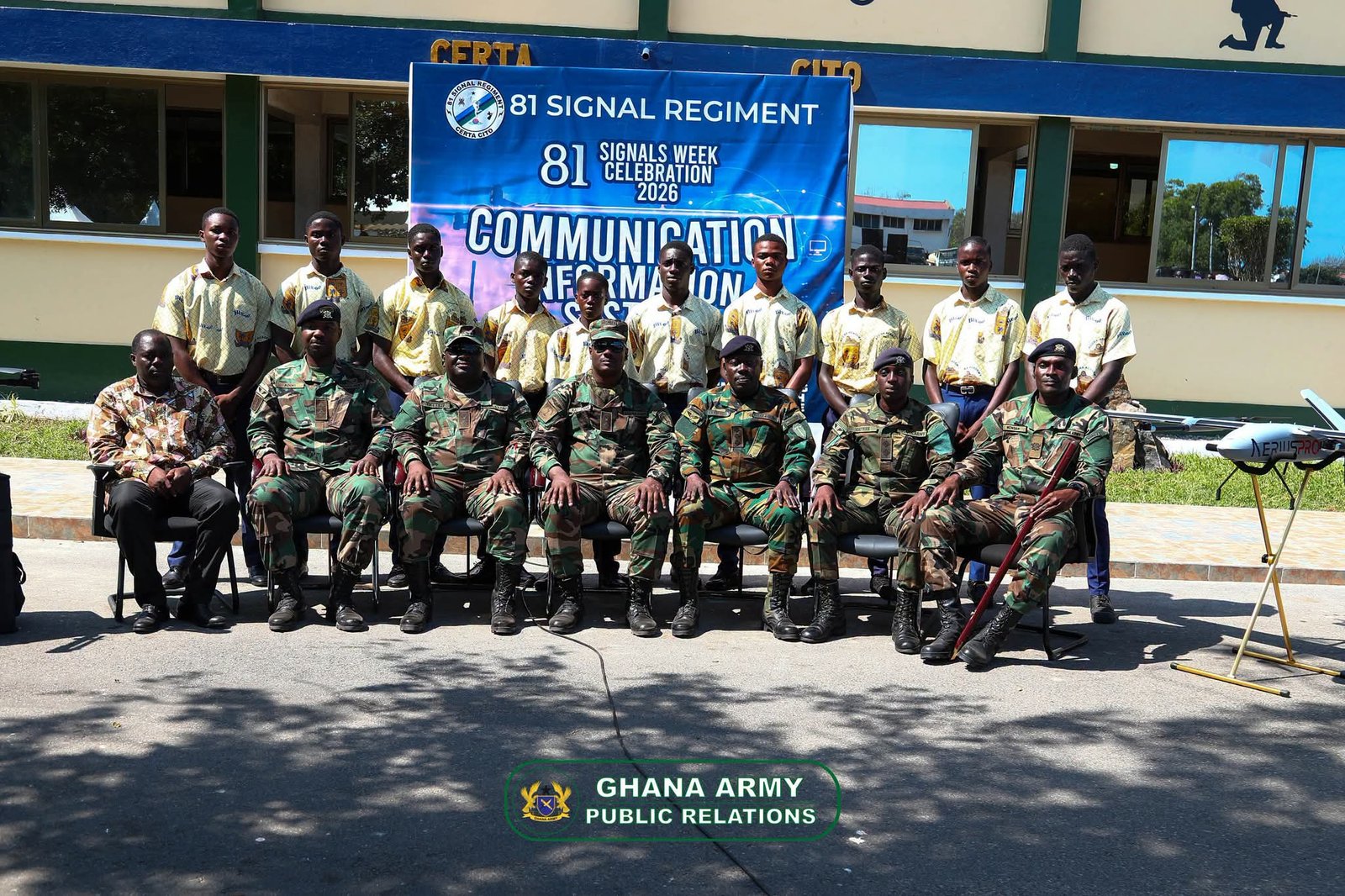 81 Signal Regiment Hosts Robotics and CIS Exhibition for Accra Schools