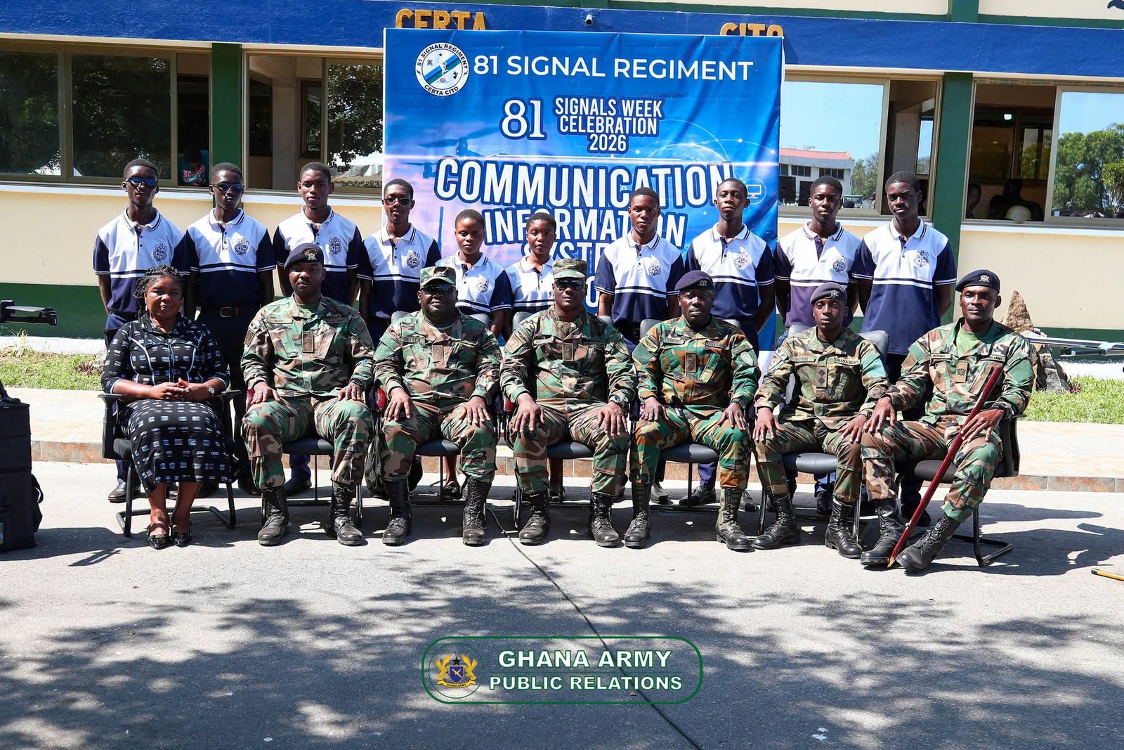 81 Signal Regiment Hosts Robotics and CIS Exhibition for Accra Schools