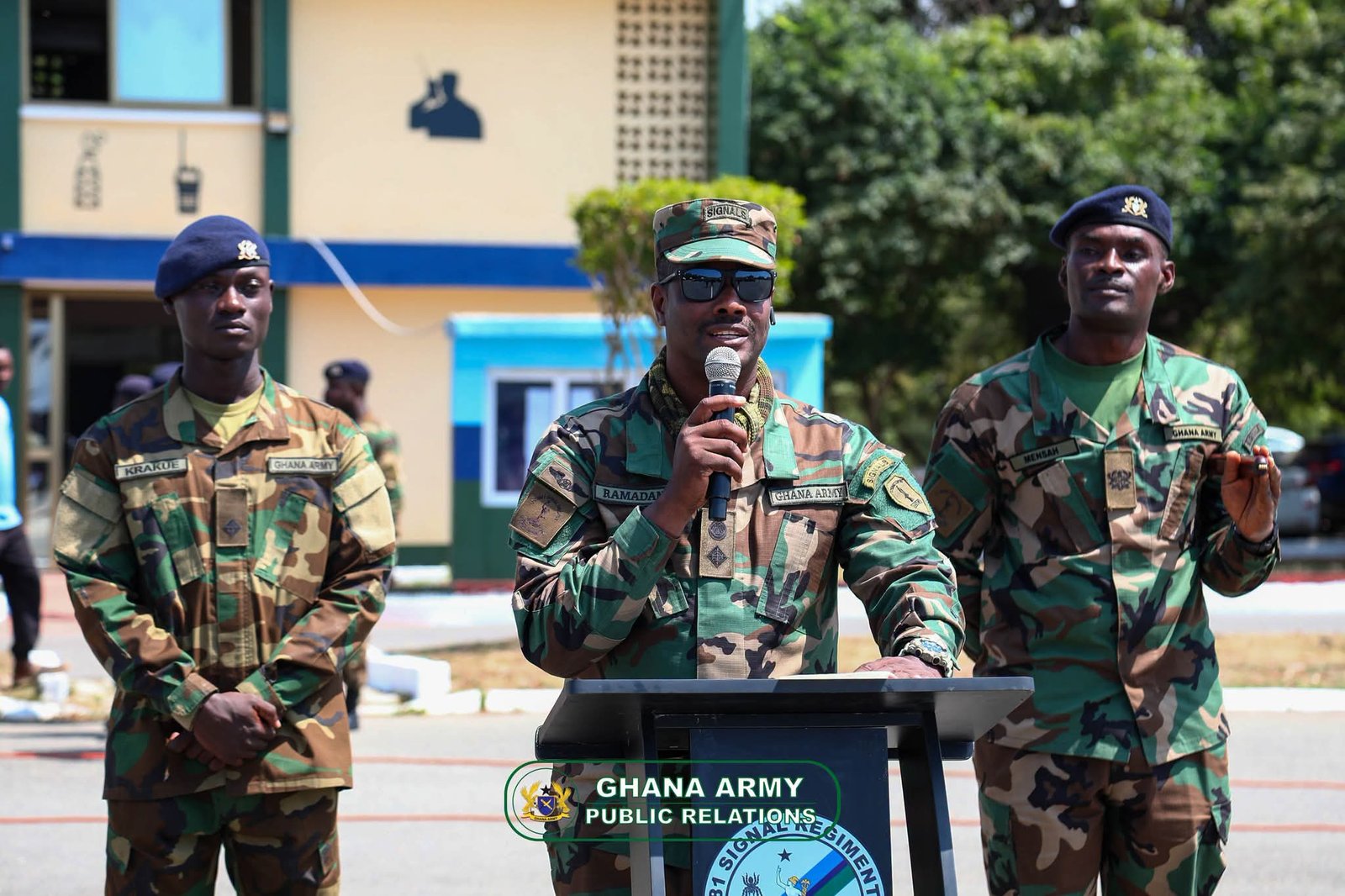 81 Signal Regiment Hosts Robotics and CIS Exhibition for Accra Schools