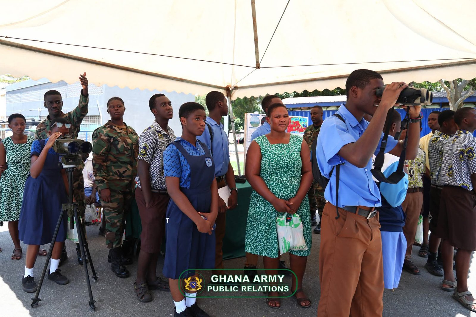81 Signal Regiment Hosts Robotics and CIS Exhibition for Accra Schools