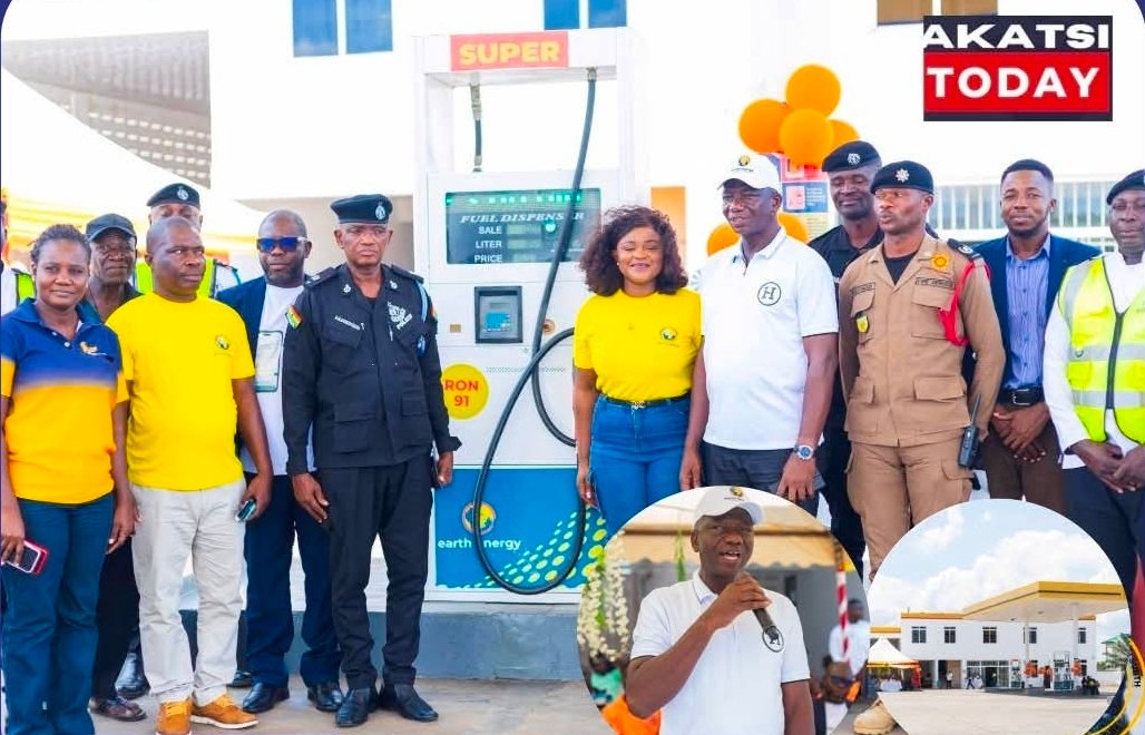 Akatsi South Assembly Reaffirms Commitment to Business Growth as Earth Energy Opens New Station