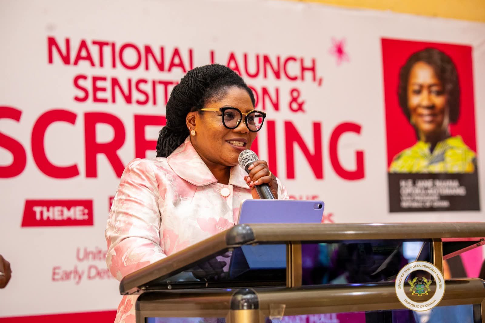 Volta Region Launches 2026 National Breast Cancer Awareness Month with Health Screening in Ho