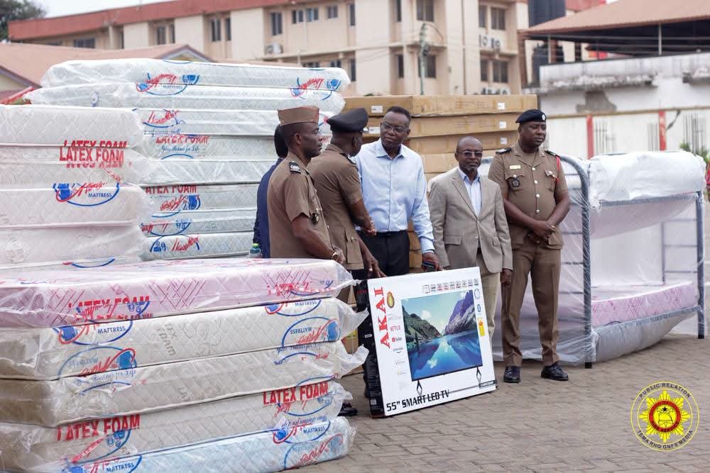 Melcom Ghana Ltd Supports Tema Fire Service with Logistics Donation