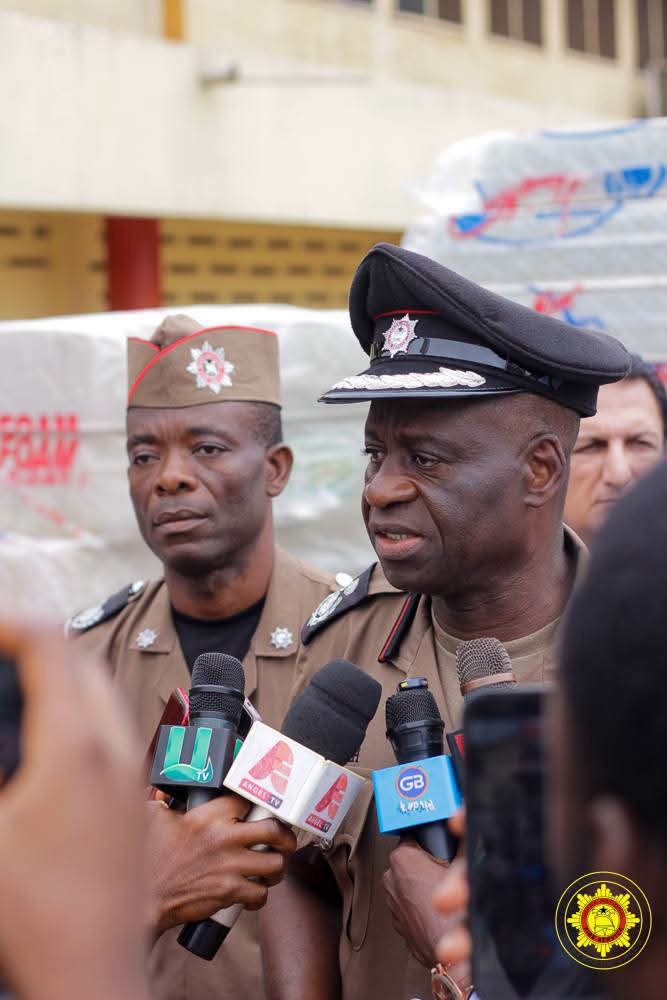 Melcom Ghana Ltd Supports Tema Fire Service with Logistics Donation