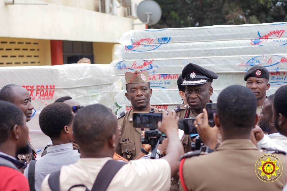 Melcom Ghana Ltd Supports Tema Fire Service with Logistics Donation