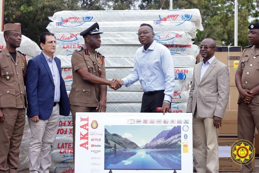Melcom Ghana Ltd Supports Tema Fire Service with Logistics Donation