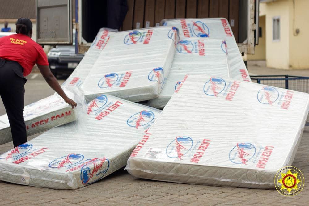 Melcom Ghana Ltd Supports Tema Fire Service with Logistics Donation