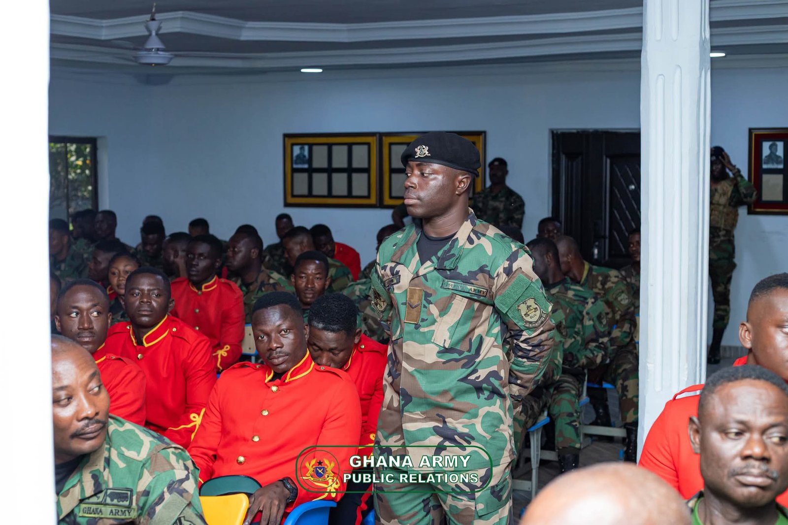 Brigadier General Mark Alo Undertakes Maiden Familiarisation Visit to Sunyani Armour Units